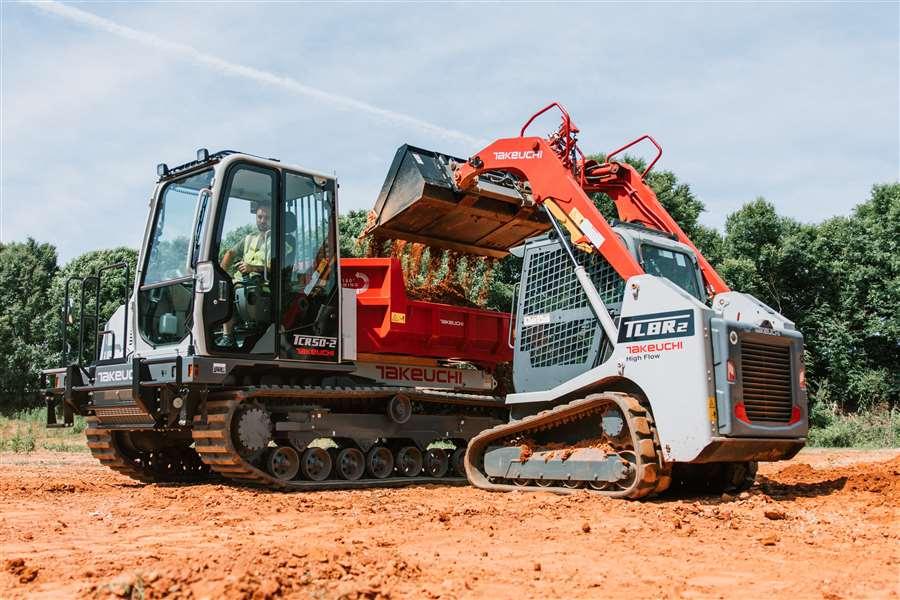 Takeuchi crawler dumper now offered in North America