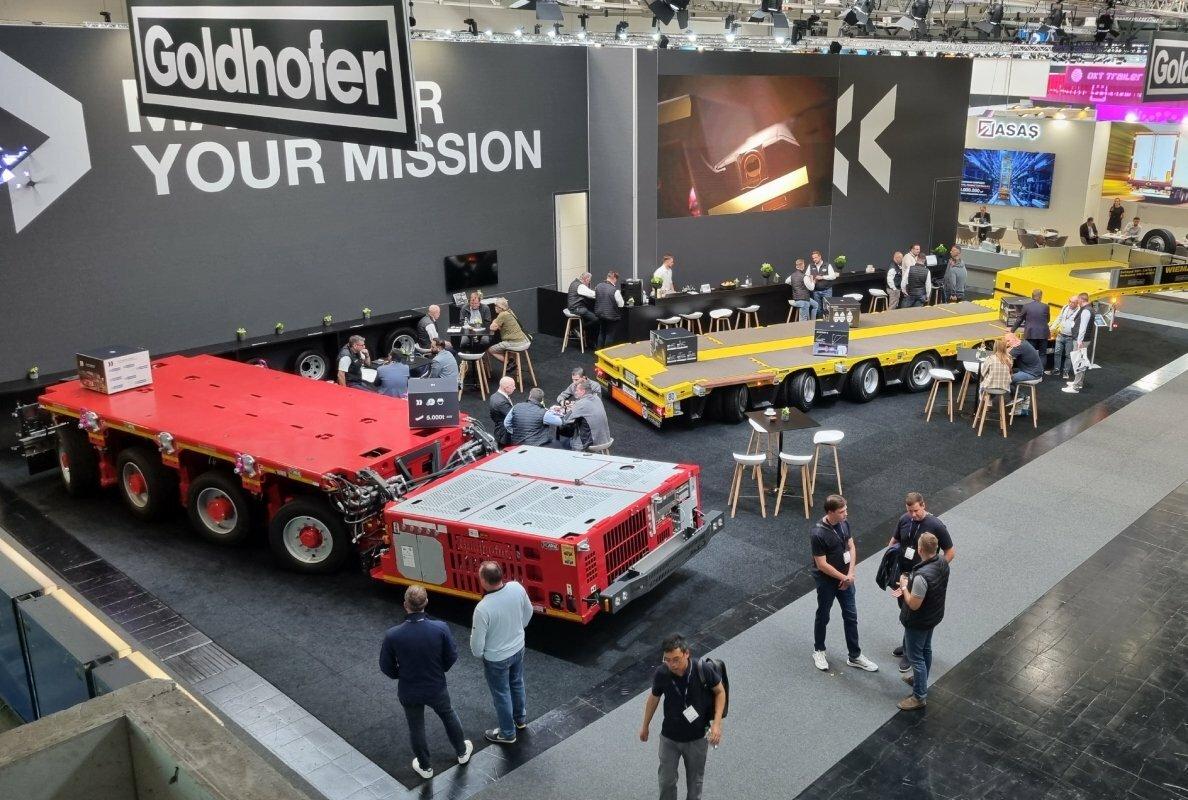 Goldhofer-IAA Transportation 2024: Convincing Goldhofer trade show preference across the board