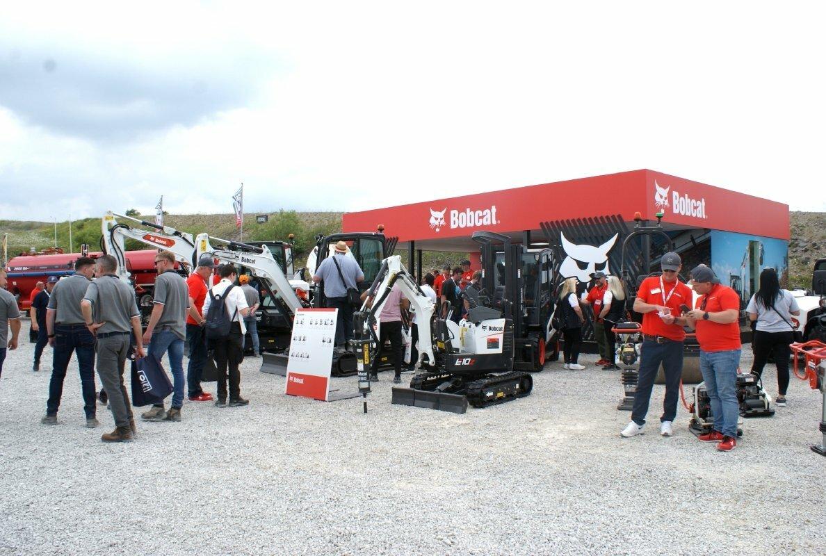Bobcat Stand Very Busy on First Day of Hillhead 2024