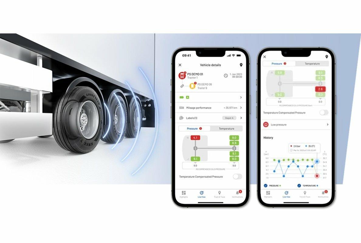 Goodyear and KRONE Trailer partner to offer seamless integration with Goodyear TPMS Connect