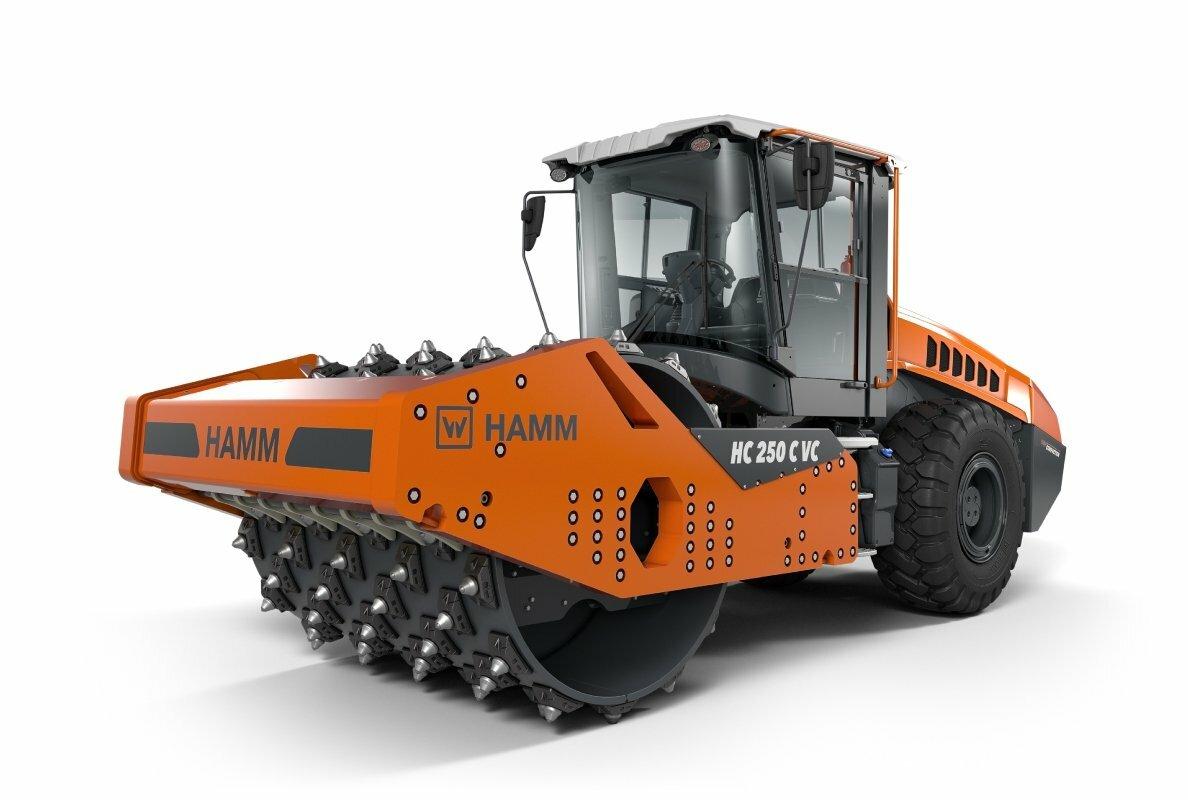 WIRTGEN-HC 250 C VC: New 25 t compactor for crushing and compacting for Tier 3 markets