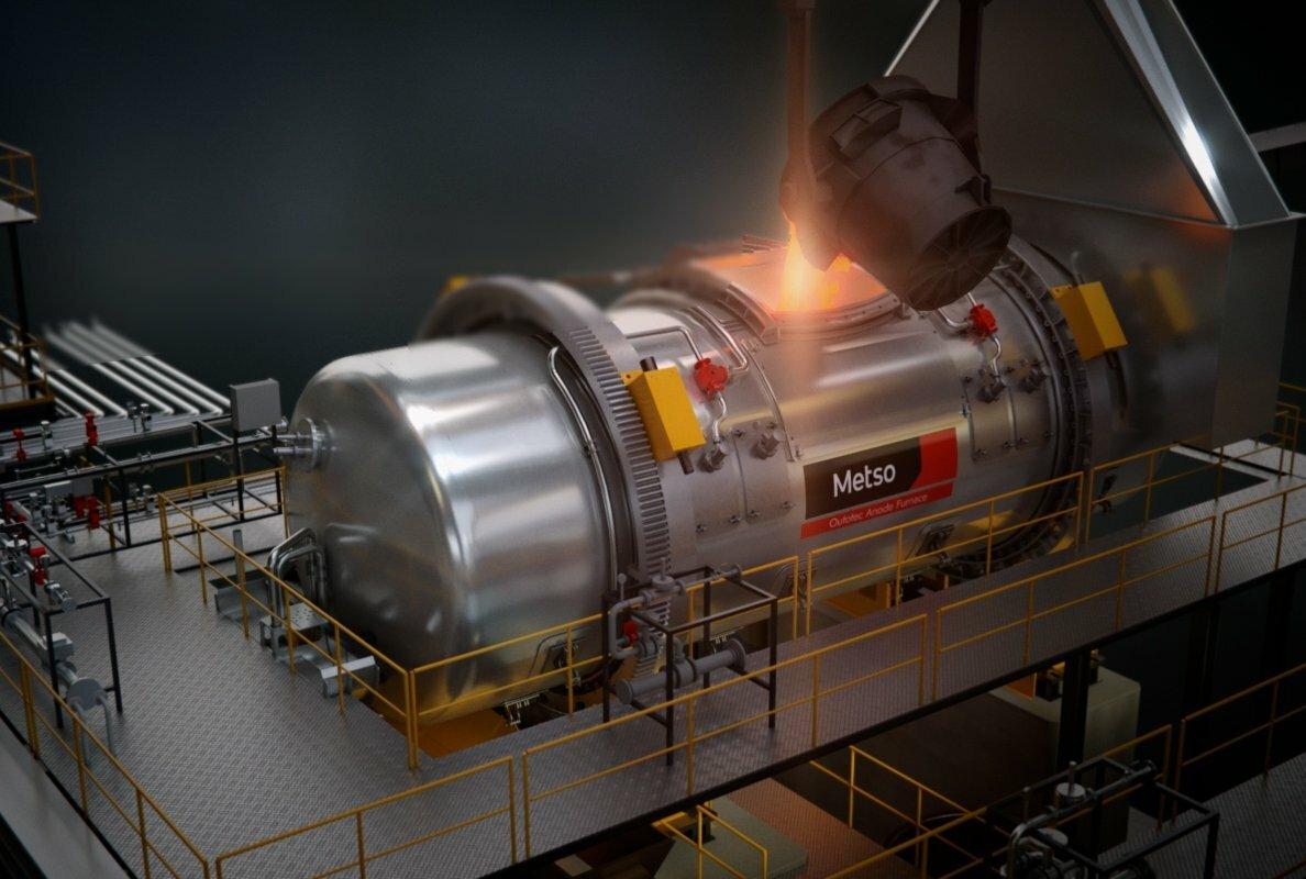 Metso launches modernized Anode Furnace with improved impurity removal and innovative reductant options to reduce emissions