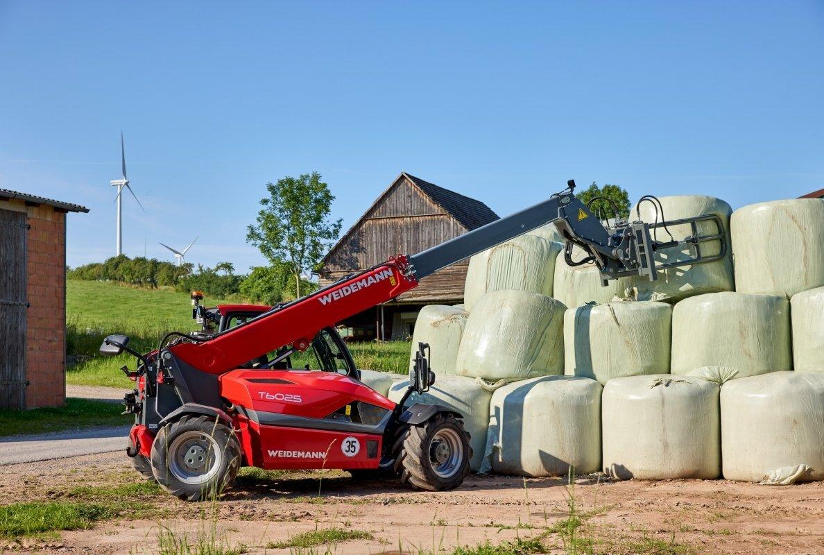 T6025 - New telehandler by Weidemann in the 6 m class