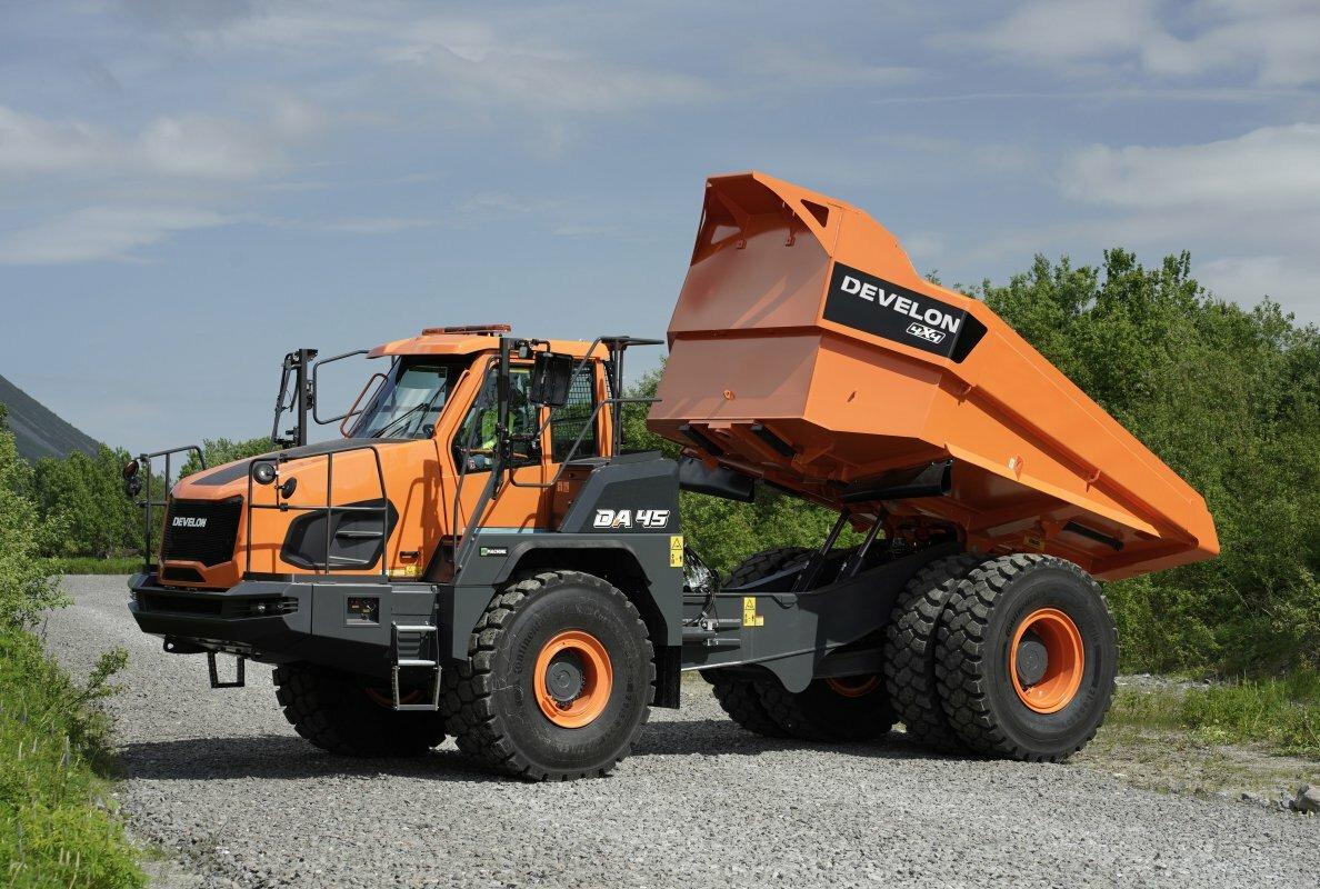 Develon Offers Range of Three Articulated Dump Trucks