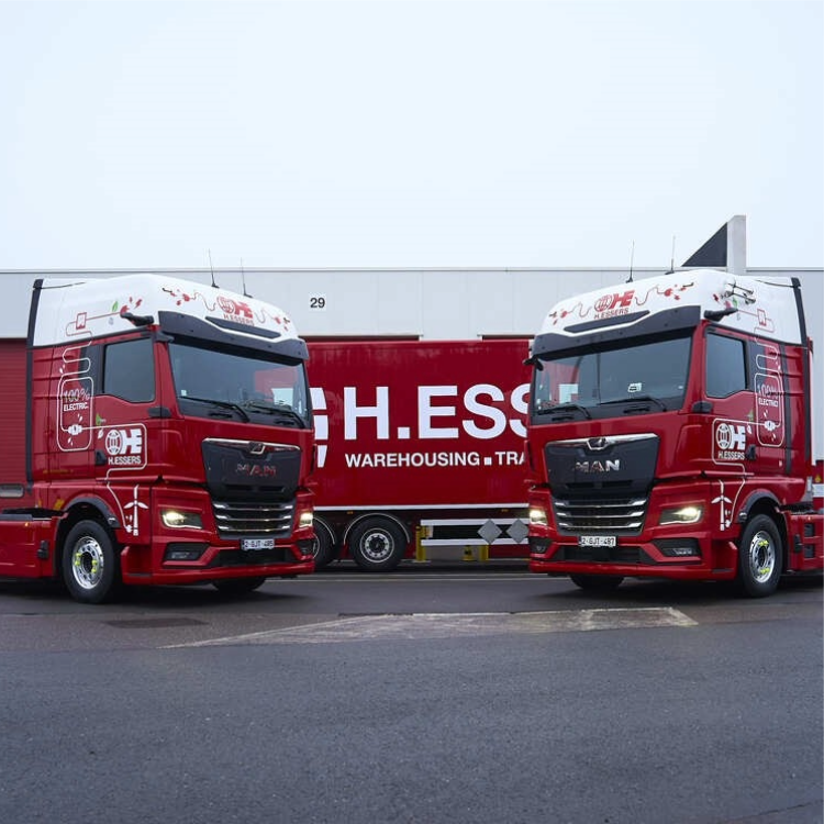 MAN-First MAN eTrucks for H.Essers