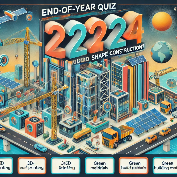 How did 2024 shape construction ?