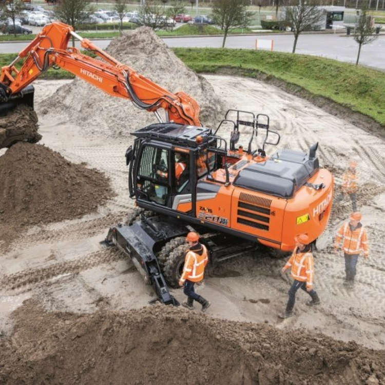 BAUMA 2025-Hitachi presents popular ZW-7 wheel loaders and ZXW-7 wheeled excavators at Bauma 2025